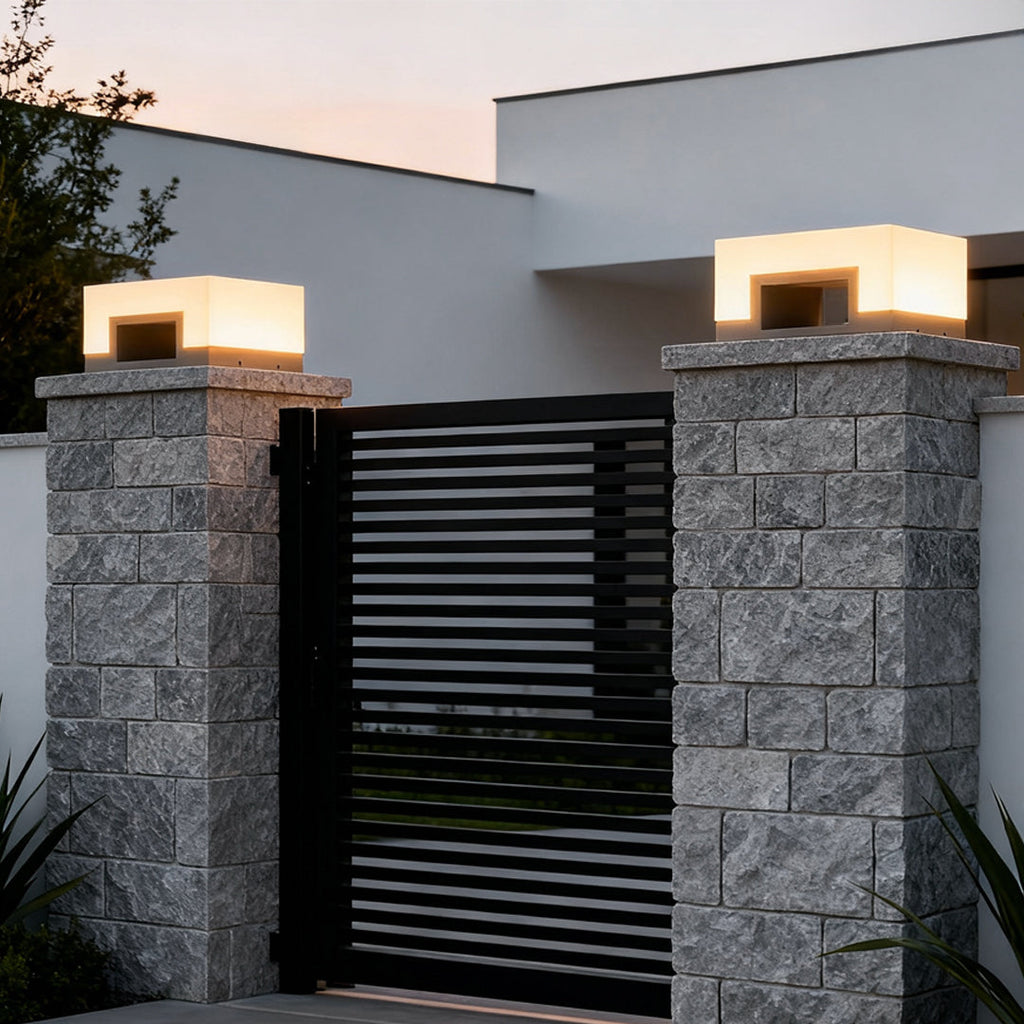 Minimalist Square Waterproof LED Lawn Lights