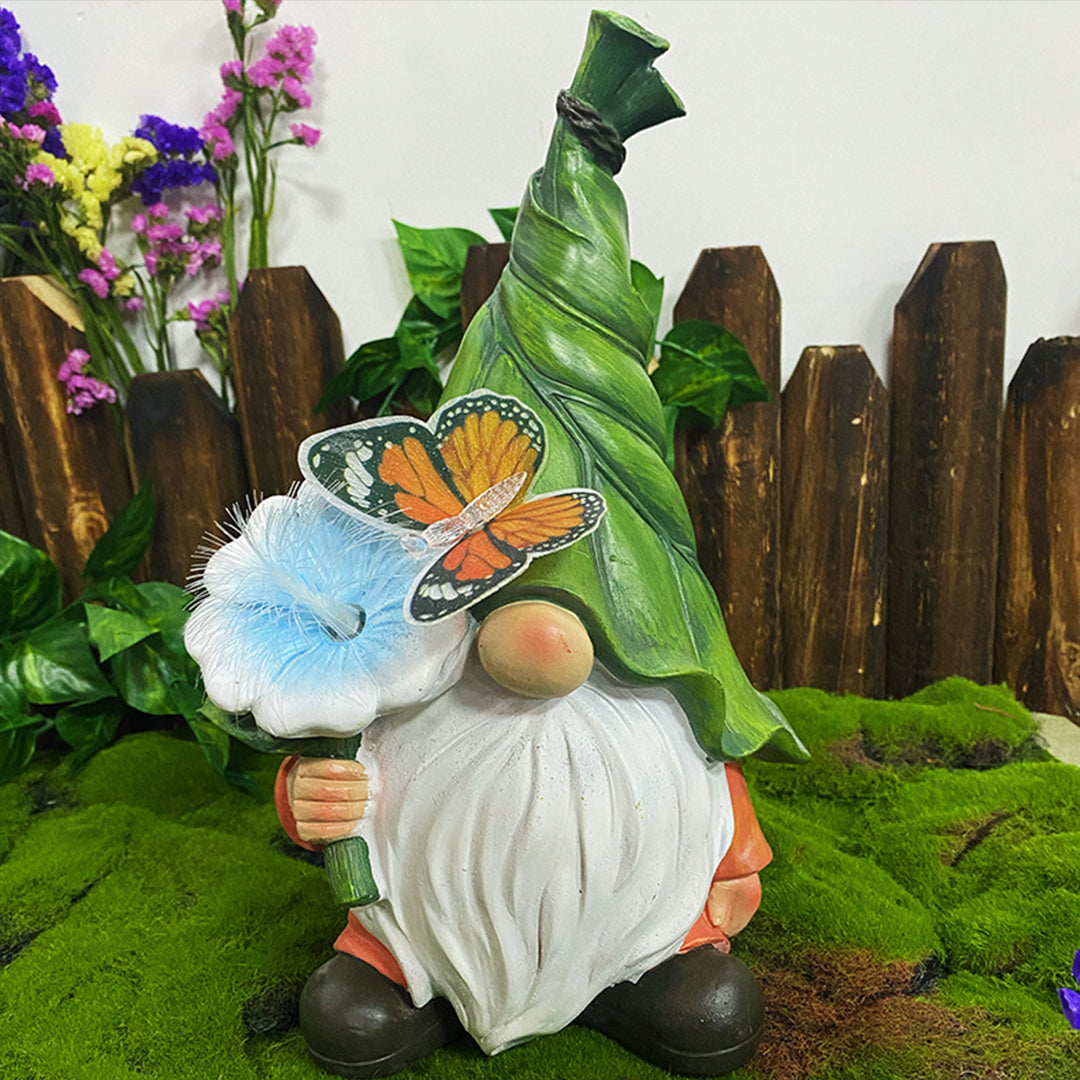 Solar Gnomes Garden Lights Mini Landscape Lamp Welcome Decor