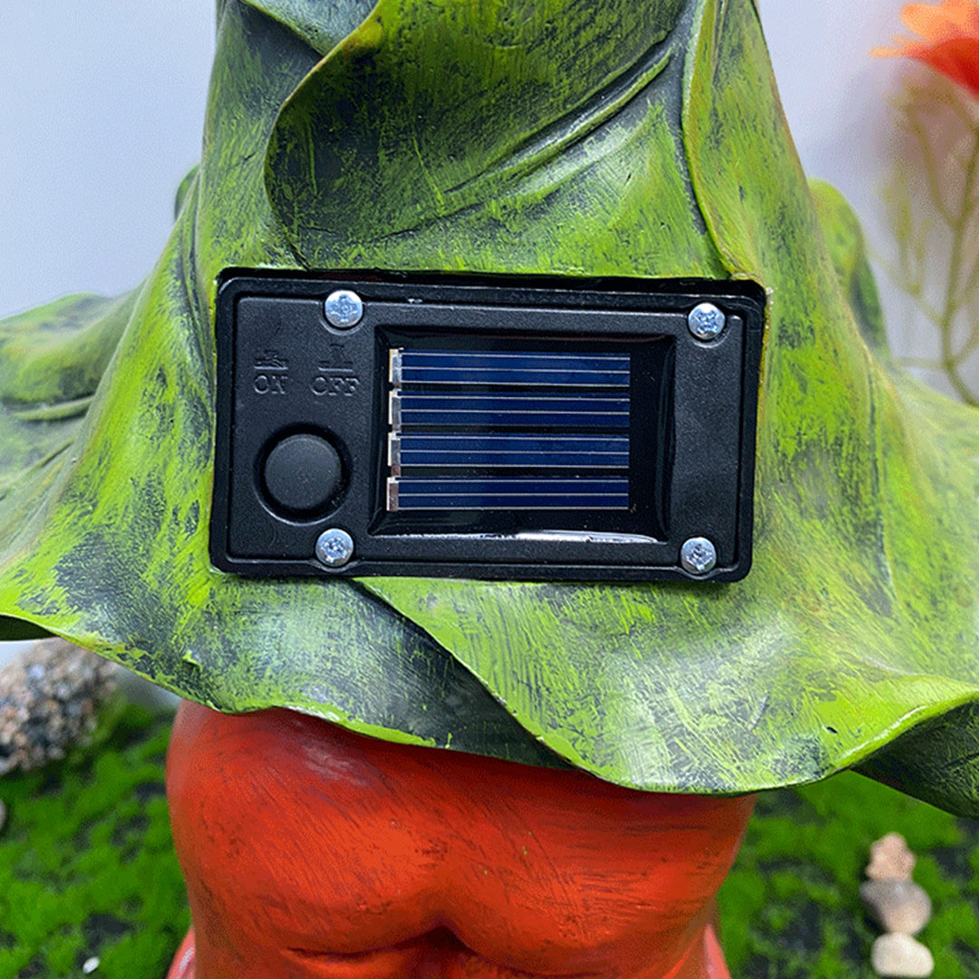 Solar Gnomes Garden Lights Mini Landscape Lamp Welcome Decor