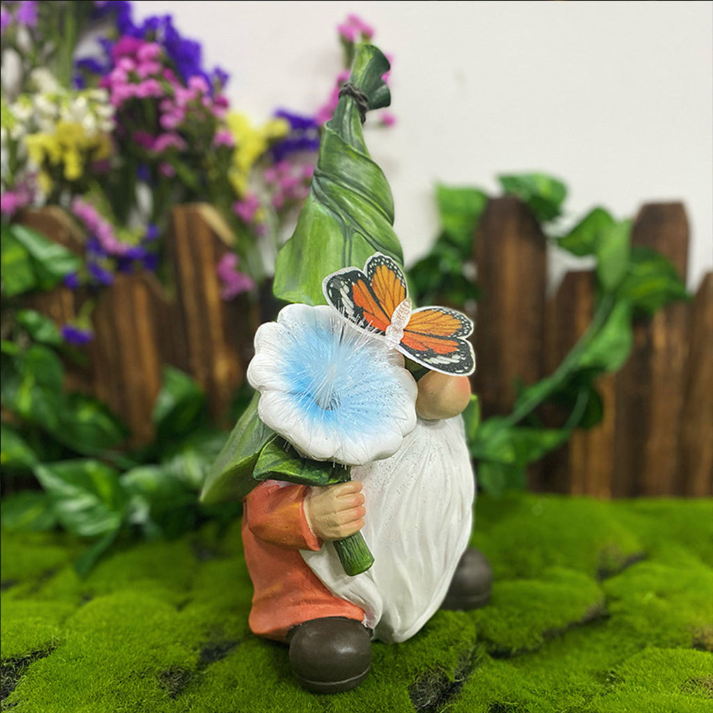 Solar Gnomes Garden Lights Mini Landscape Lamp Welcome Decor