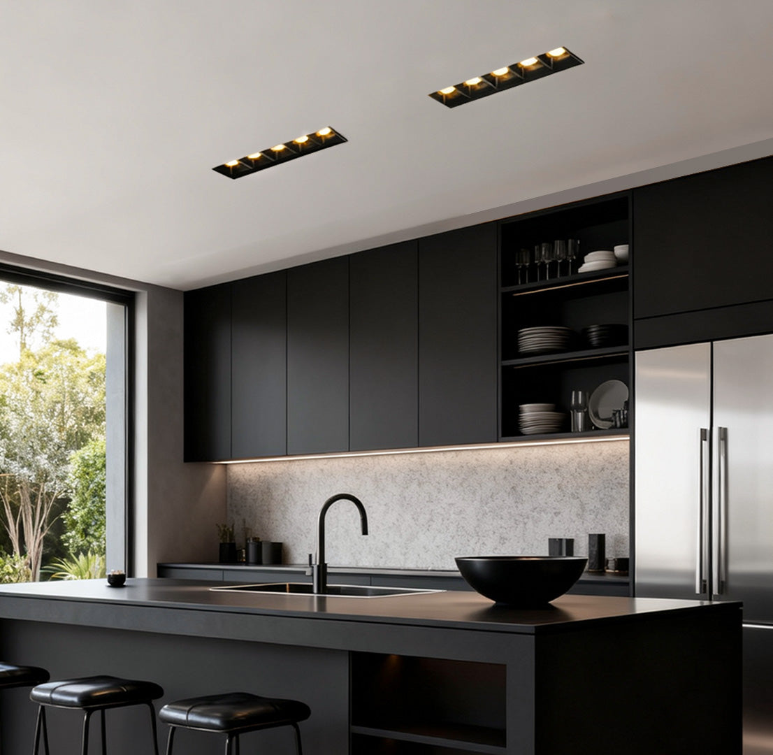 LED Linear Downlight Borderless Embedded Ceiling Light