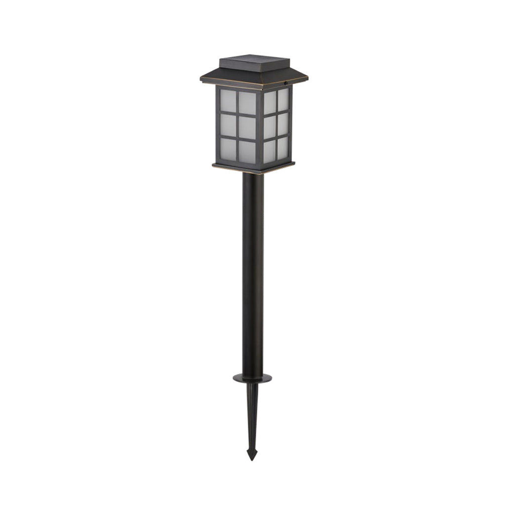 Solar LED Path Lights Outdoor - Courtyard Ground Socket Light for Pathway Illumination and Garden Decor