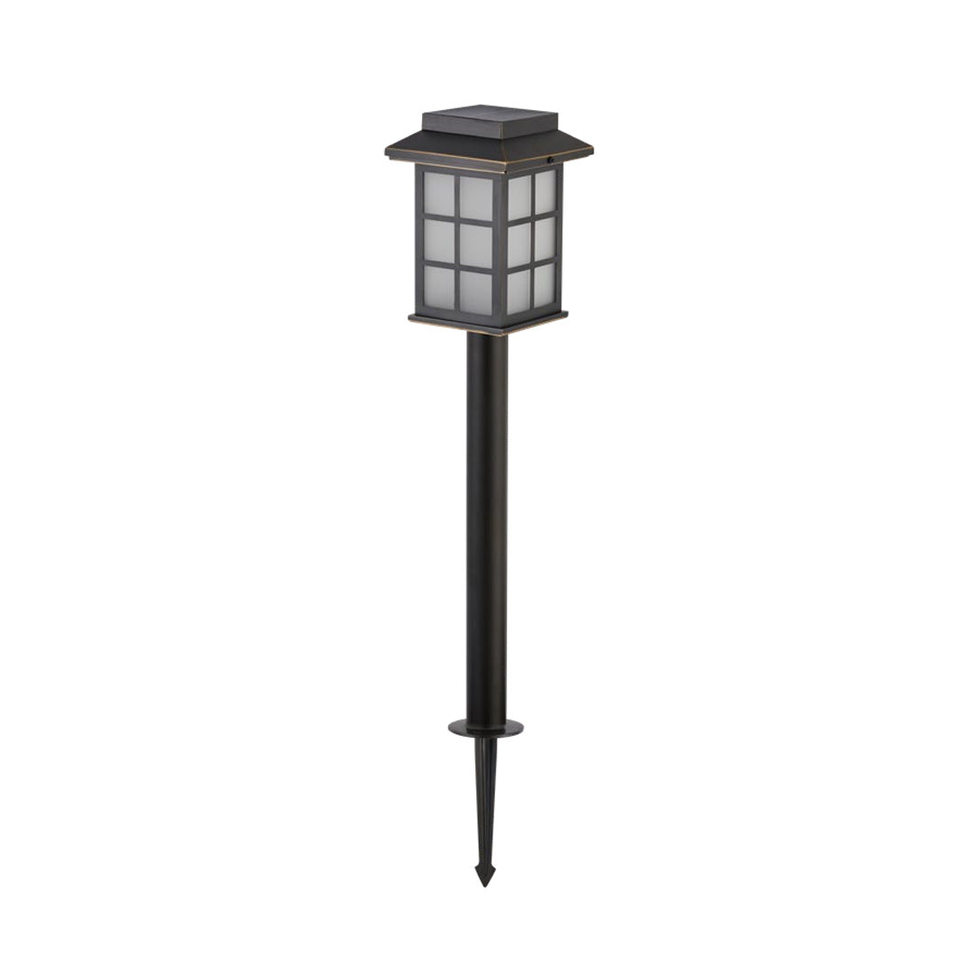 Solar LED Path Lights Outdoor - Courtyard Ground Socket Light for Pathway Illumination and Garden Decor