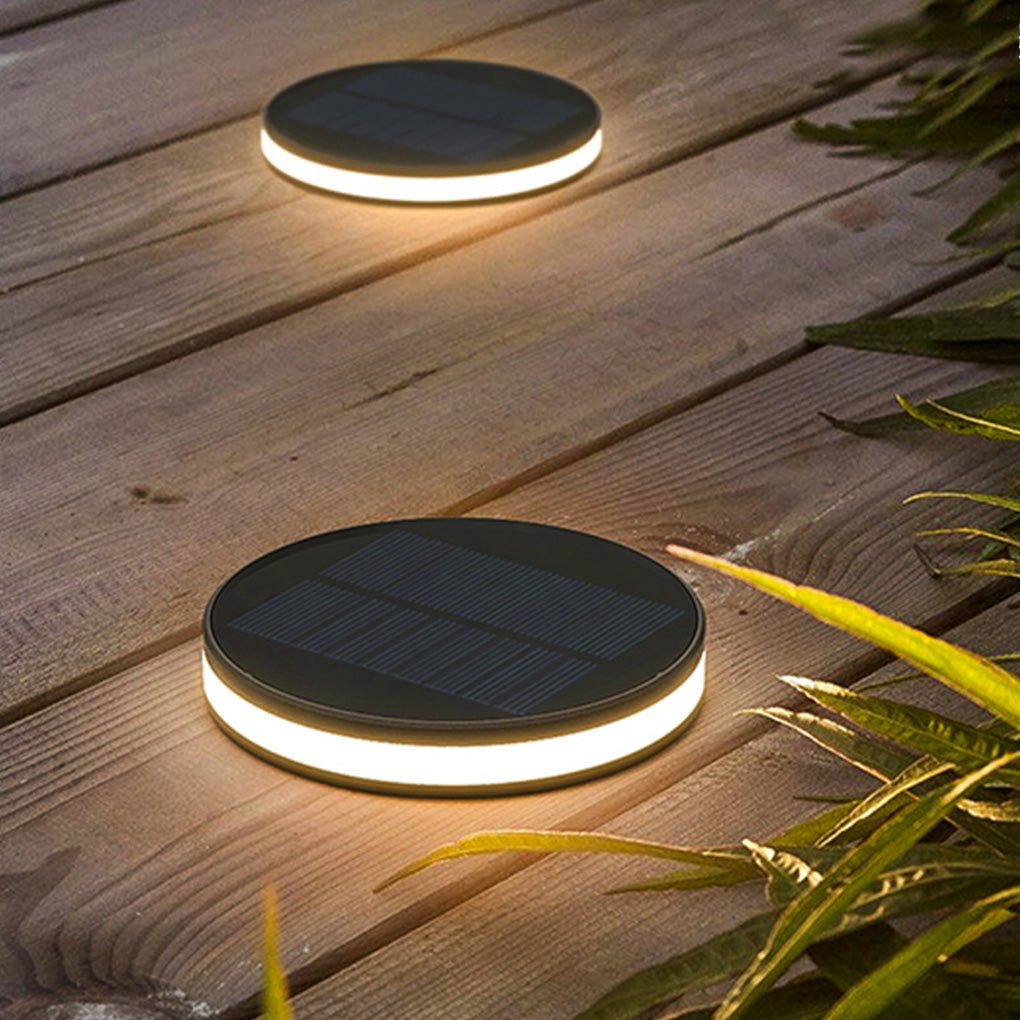Modern Solar In-Ground Waterproof Garden Lights