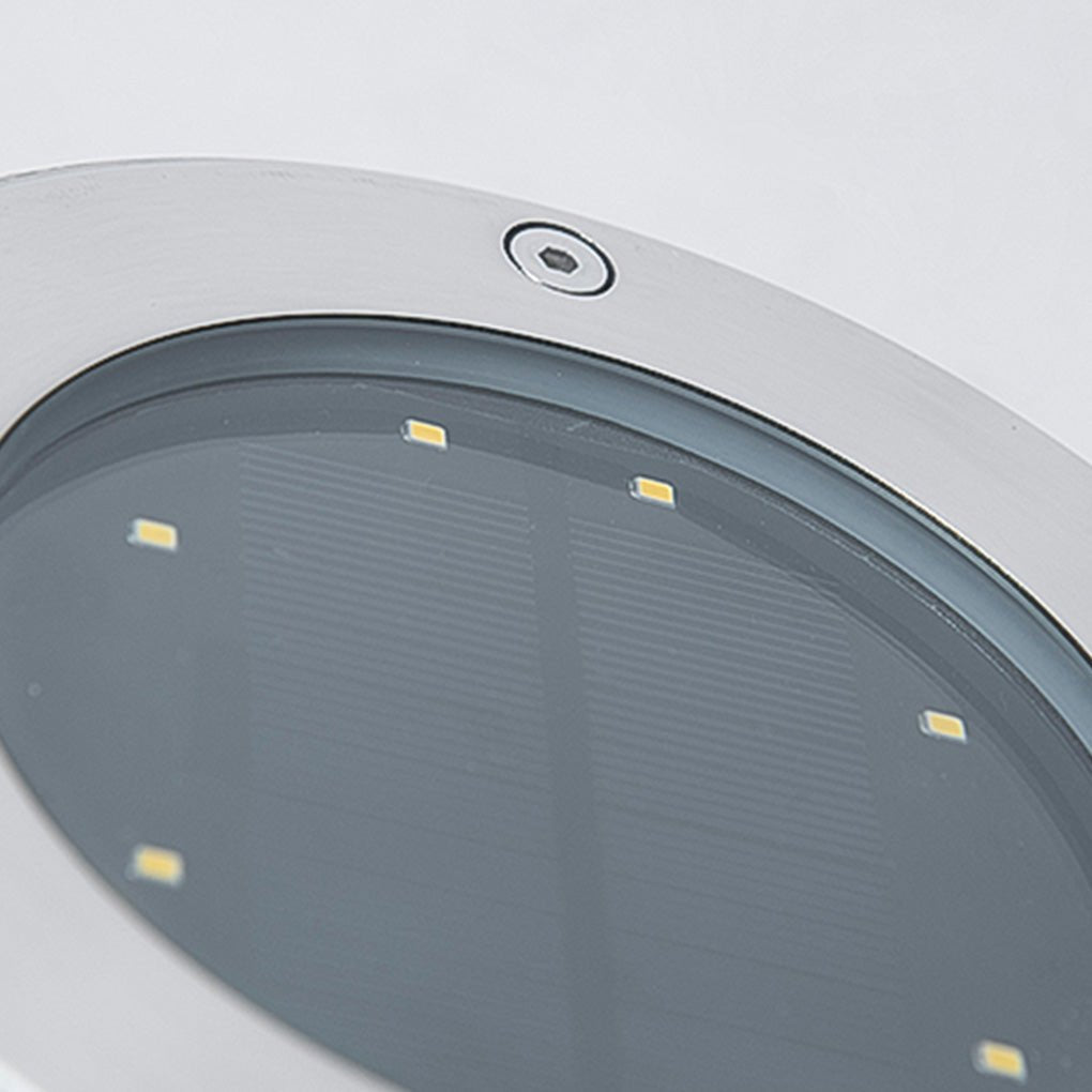Modern Solar In-Ground Waterproof Garden Lights