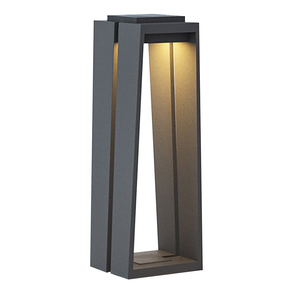 Waterproof Solar Deck Lights - Minimalist Trapezoid LED Lighting