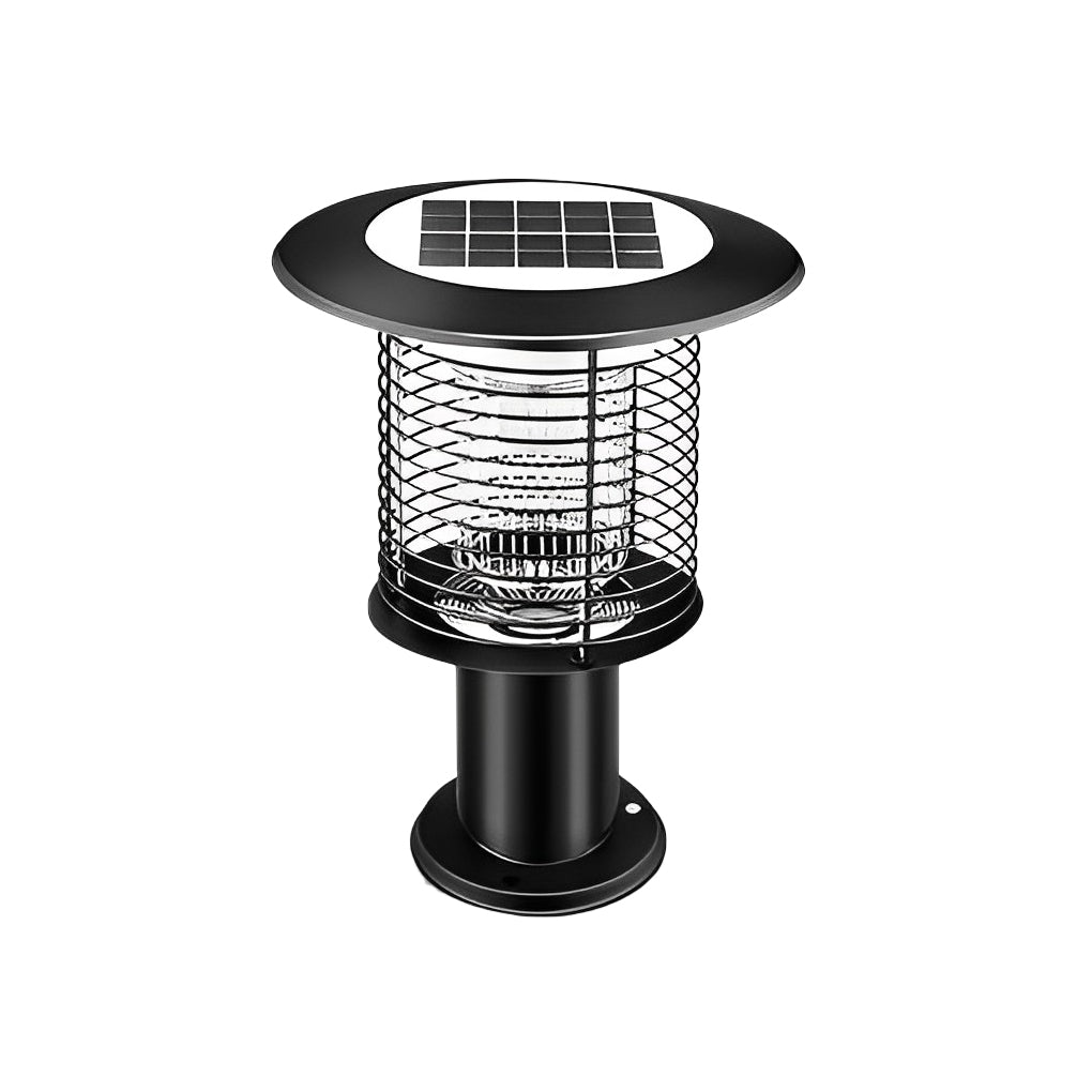 Solar Purple Light Bug Zapper - Garden Mosquito Killer Lamp
