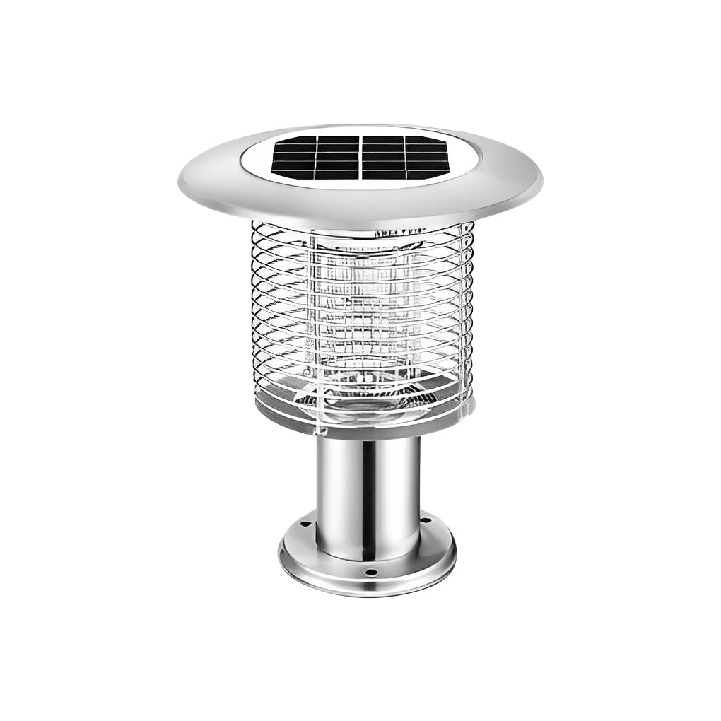 Solar Purple Light Bug Zapper - Garden Mosquito Killer Lamp