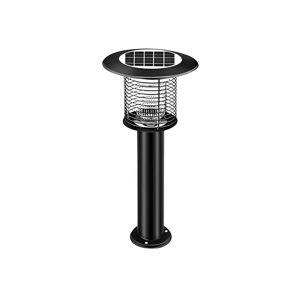Solar Bug Zapper Garden Lamp - Purple Light Mosquito Killer