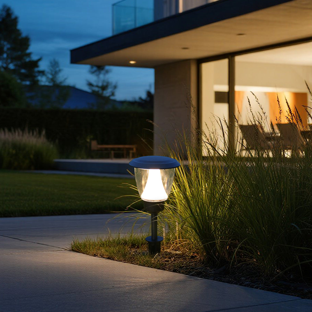 Minimalist LED Outdoor Lawn Lights - Modern Landscape Illumination
