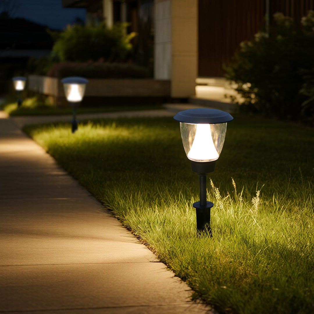 Minimalist LED Outdoor Lawn Lights - Modern Landscape Illumination
