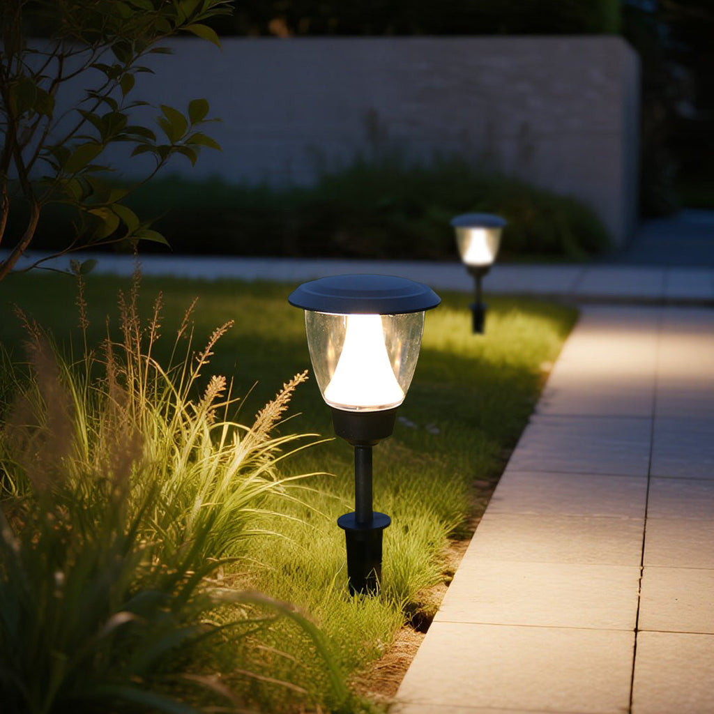 Minimalist LED Outdoor Lawn Lights - Modern Landscape Illumination