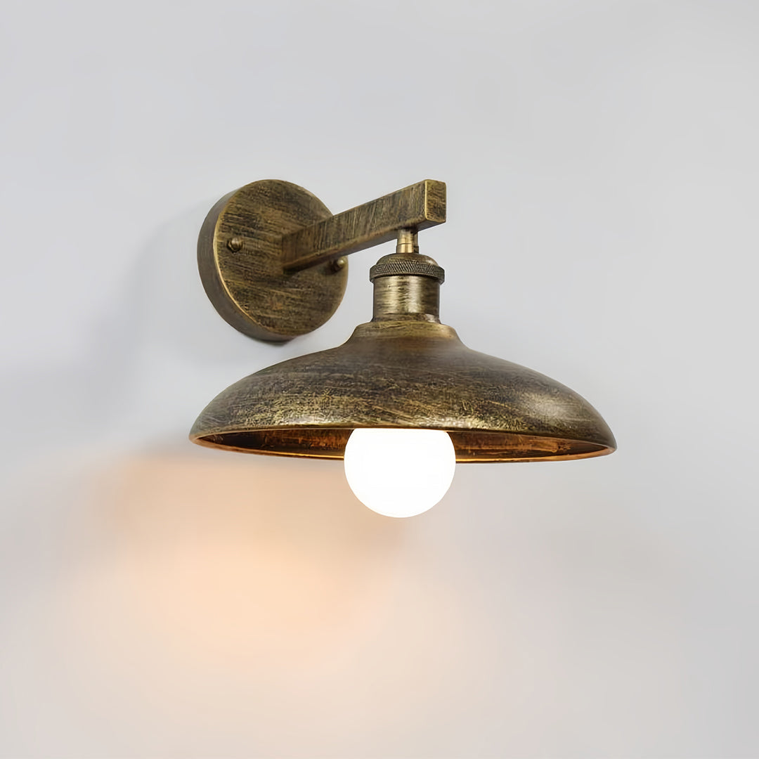 Vintage Waterproof LED Outdoor Wall Light - Iron Rustic Lighting