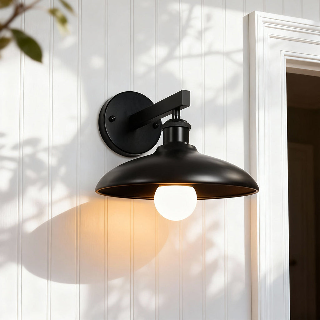 Vintage Waterproof LED Outdoor Wall Light - Iron Rustic Lighting