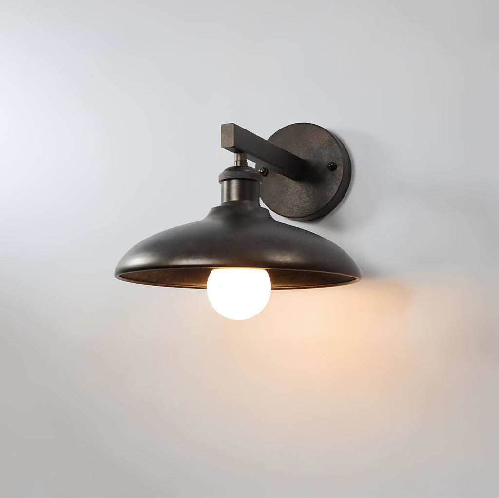 Vintage Waterproof LED Outdoor Wall Light - Iron Rustic Lighting
