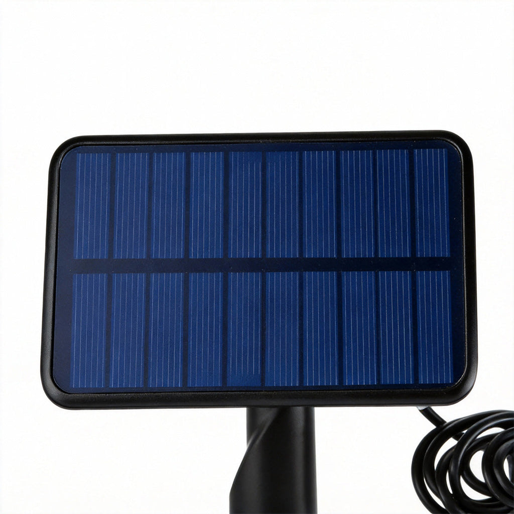 Solar Motion Sensor Wall Light - Adjustable Outdoor Security Lamp