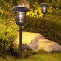 Durable Solar Outdoor Lights - Stainless Steel & Glass Waterproof Design