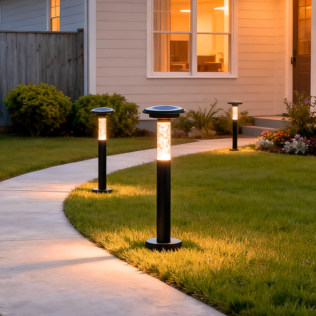 Solar Waterproof Bubble Path Light - Minimalist Outdoor Garden Lighting