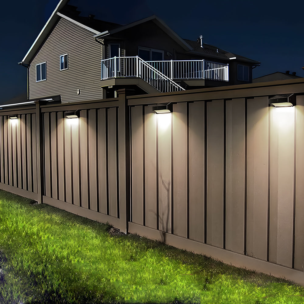 Solar Outdoor Wall Lights – Dusk to Dawn Waterproof Ambient Minimalist Lighting