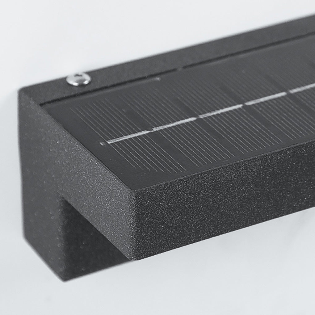 Black Outdoor Waterproof Rectangular Porch Light