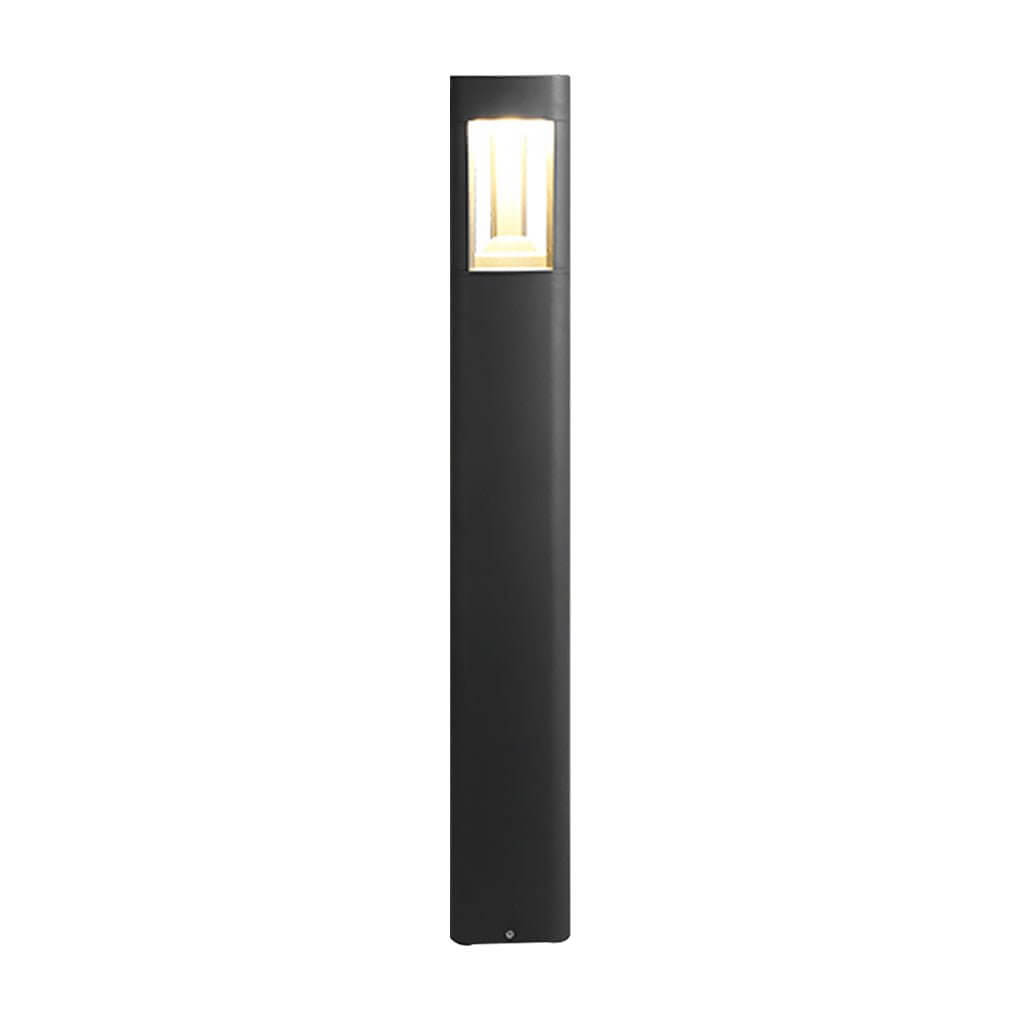 Hollow Bollard LED Light - Three-Sided Illuminated Outdoor Lighting