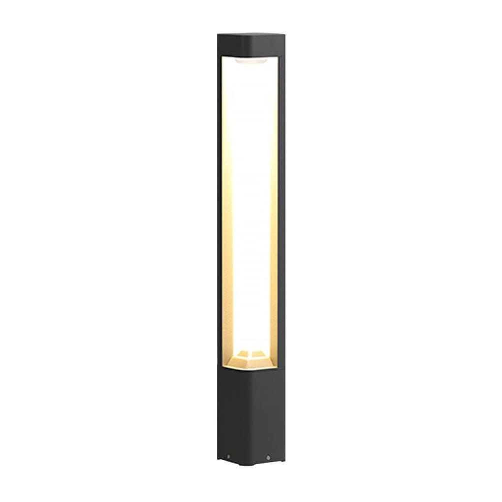 Hollow Bollard LED Light - Three-Sided Illuminated Outdoor Lighting