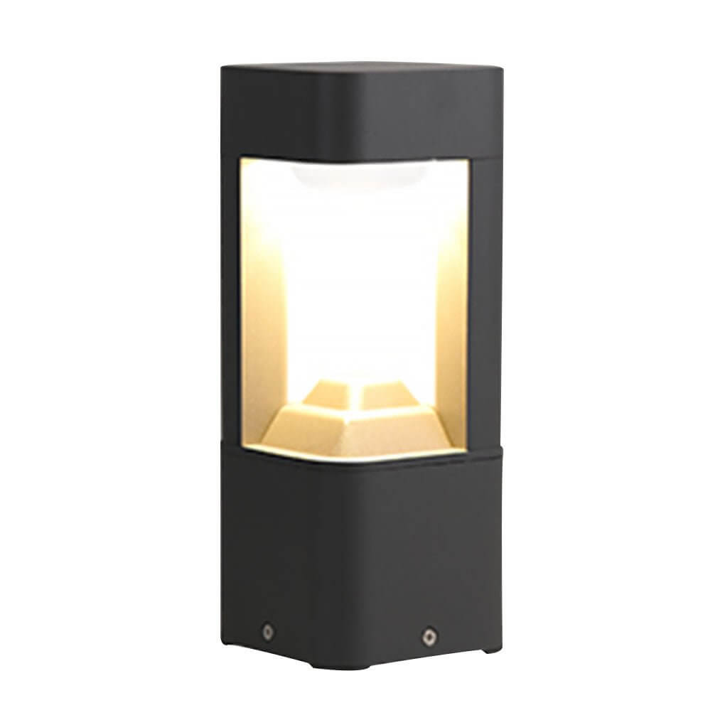 Hollow Bollard LED Light - Three-Sided Illuminated Outdoor Lighting