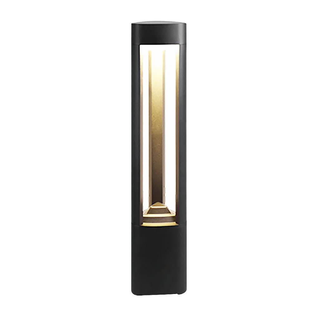 Hollow Bollard LED Light - Three-Sided Illuminated Outdoor Lighting