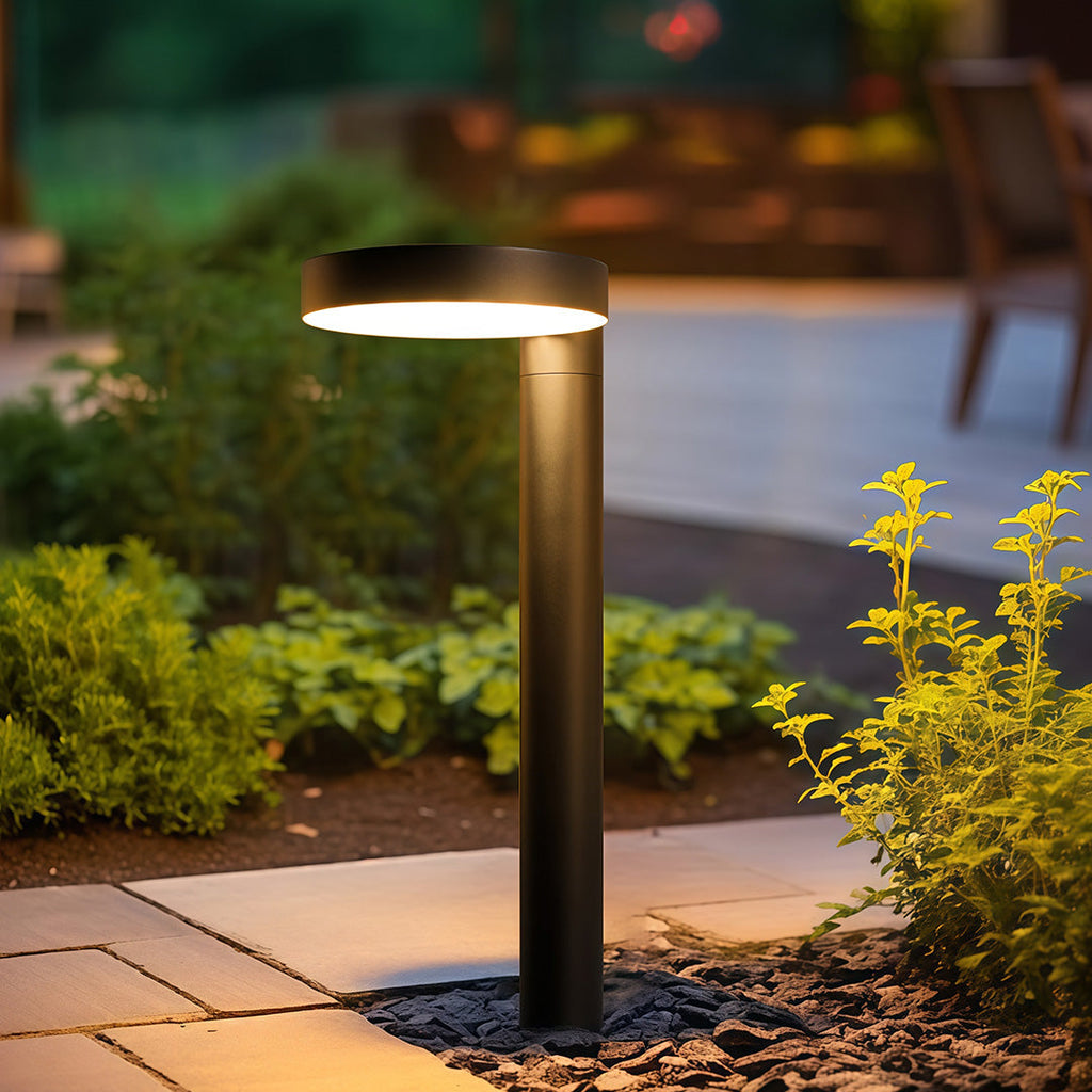Solar Path Lights Outdoor - Waterproof Landscape Lighting for Gardens and Pathways