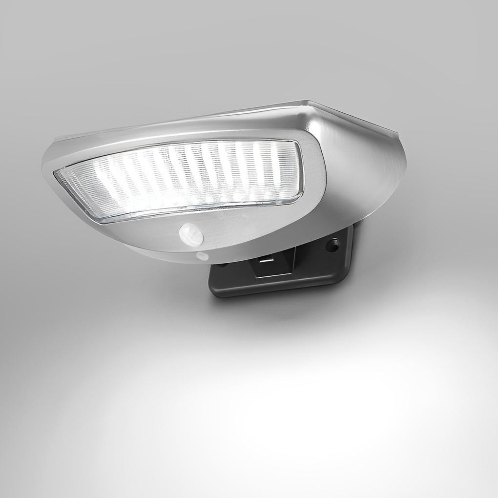 Solar Motion Sensor Wall Light - Adjustable Waterproof Security Lighting