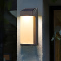 Solar Powered Outdoor Sconce LED Waterproof Metal Lamp