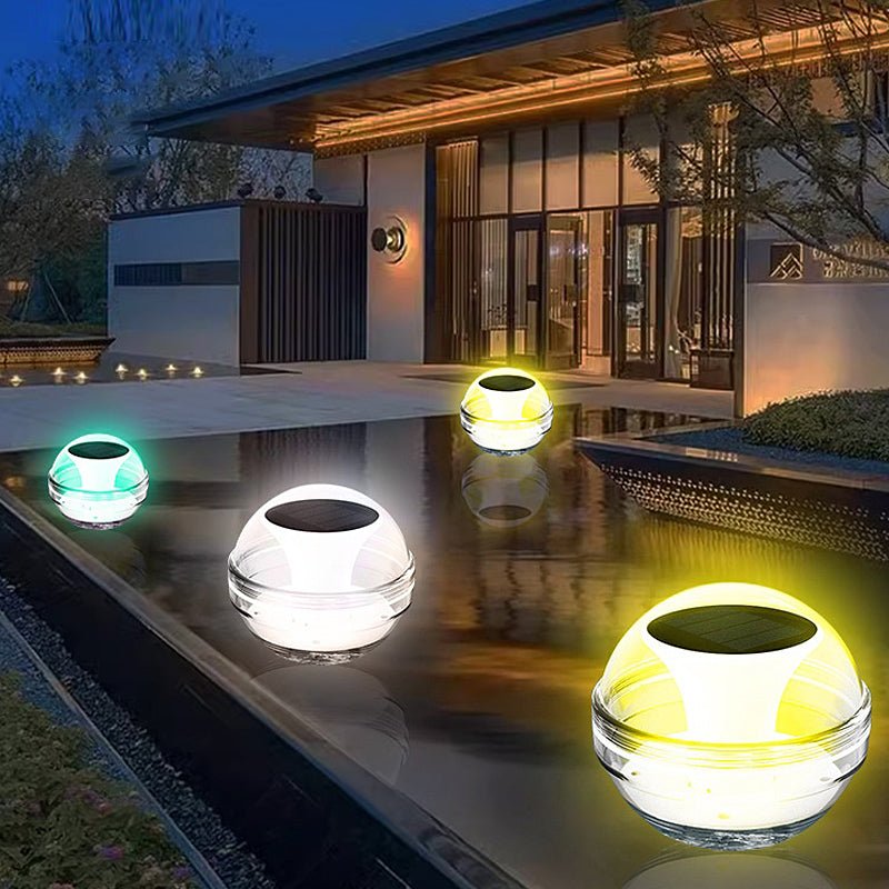 Solar RGB Dimmable Floating Pool Lights for Enchanting Evenings