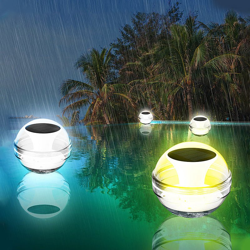 Solar RGB Dimmable Floating Pool Lights for Enchanting Evenings
