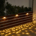 Waterproof Solar Fence Lights - Outdoor LED Garden Wall Lights