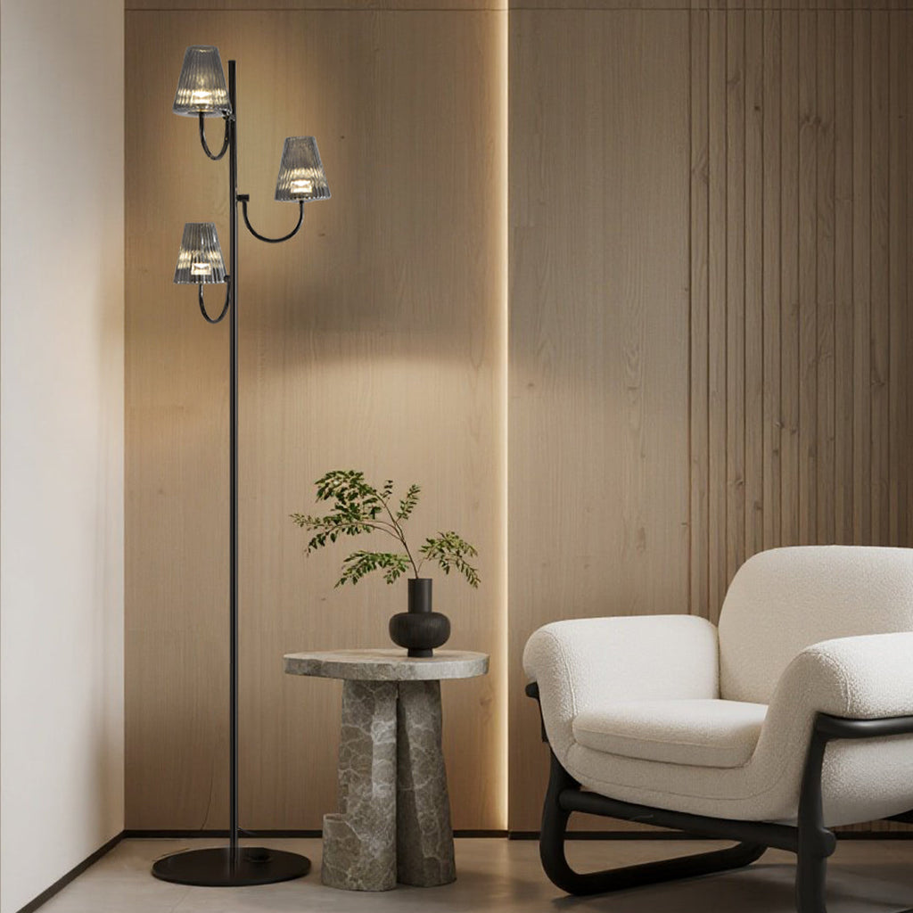 Minimalist Black Contemporary Floor Lamp USA Style