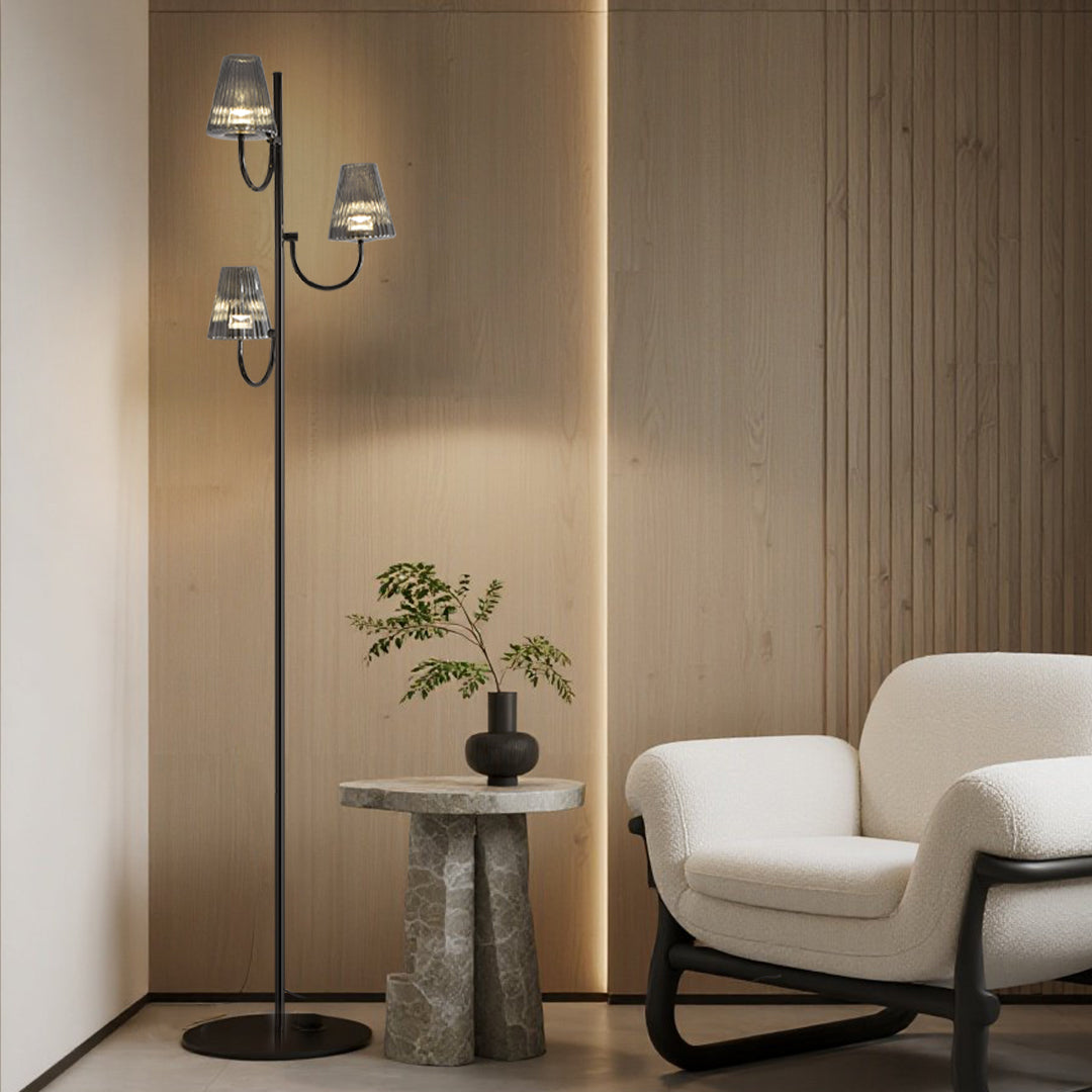 Minimalist Black Contemporary Floor Lamp USA Style