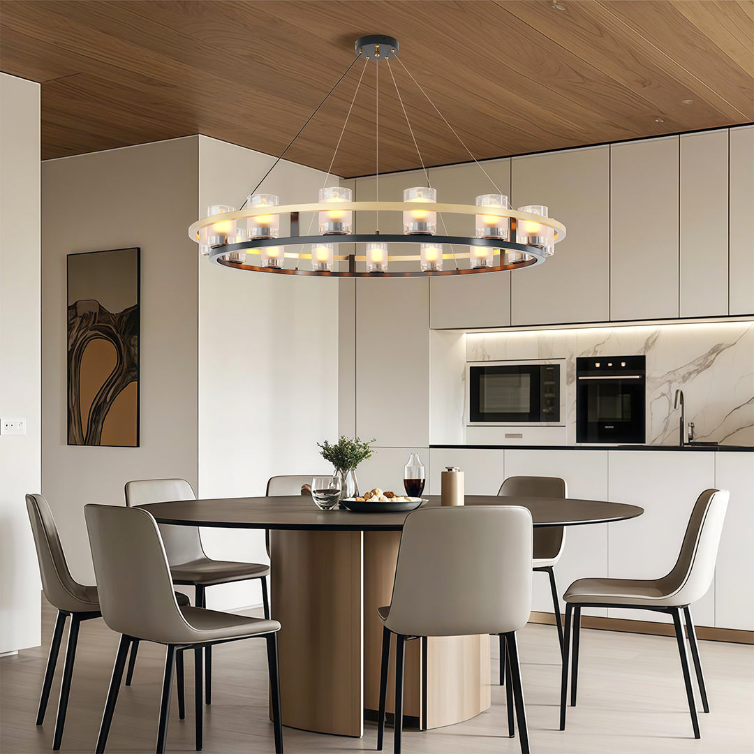 Modern Luxury Copper Chandelier - Creative Ceiling Light Fixtures