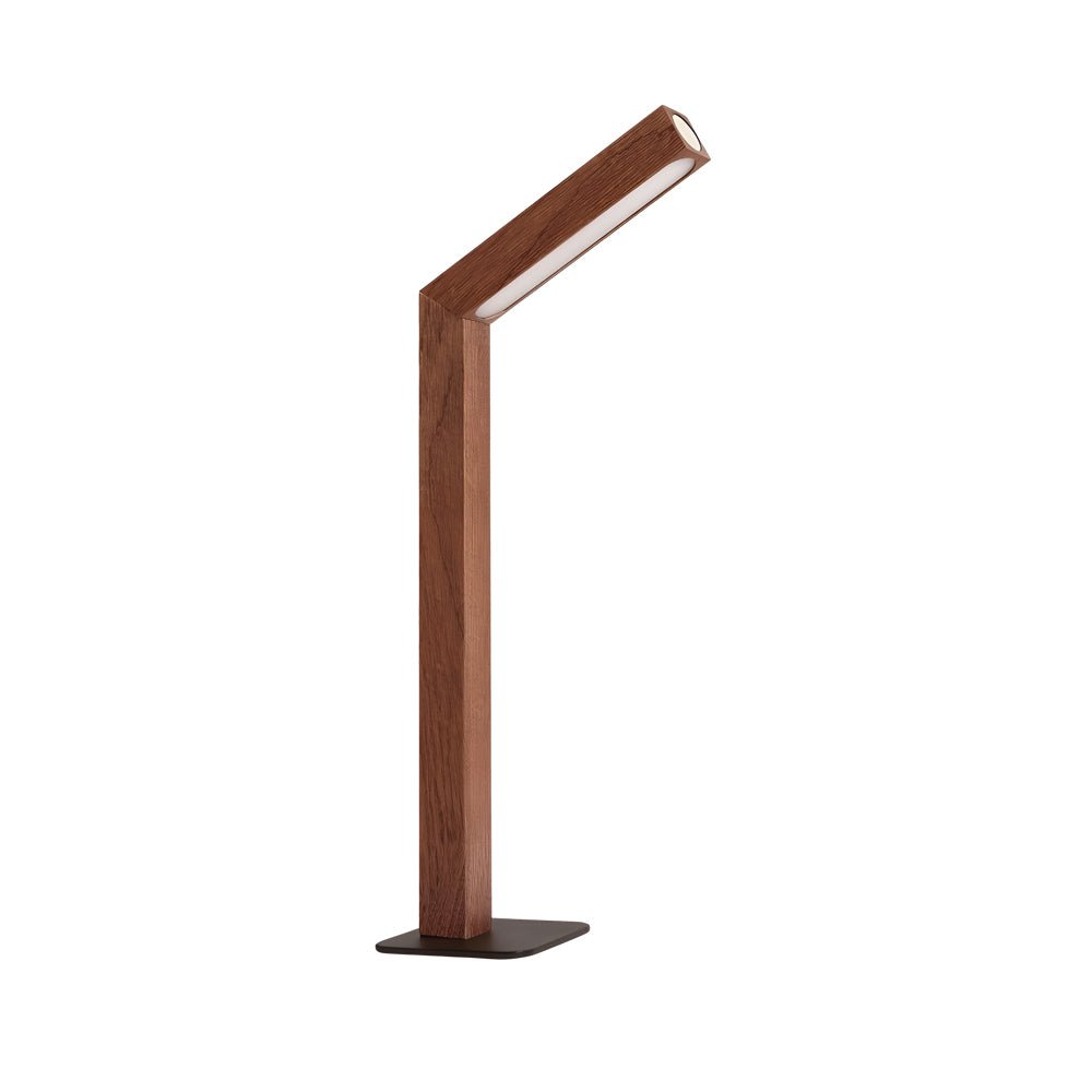 Nordic LED Desk Light - Dual Magnetic Touch Control Wooden Lamp