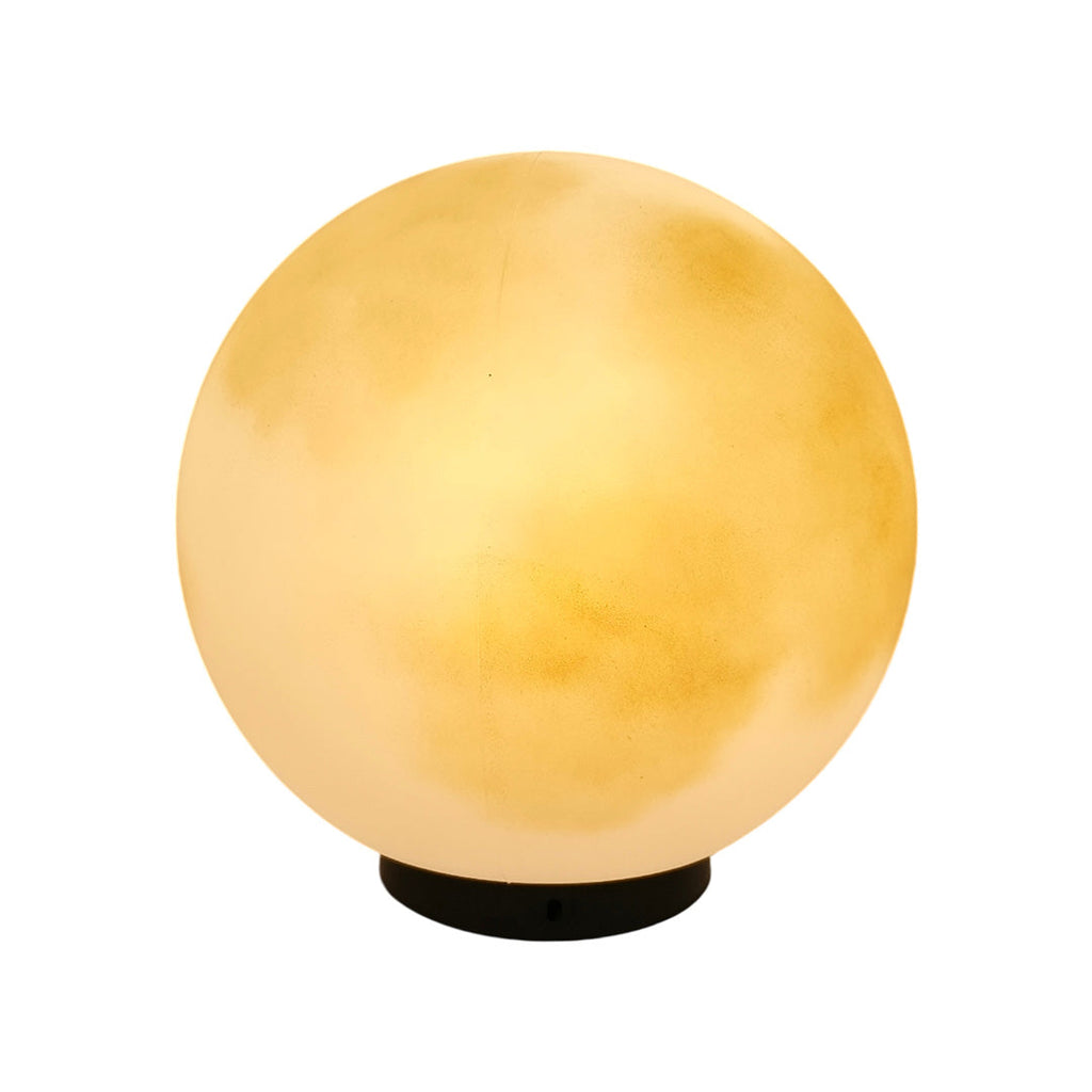 Moon Pillar Lights Waterproof LED Resin Lamp - Modern Decorative Lighting for Home & Garden