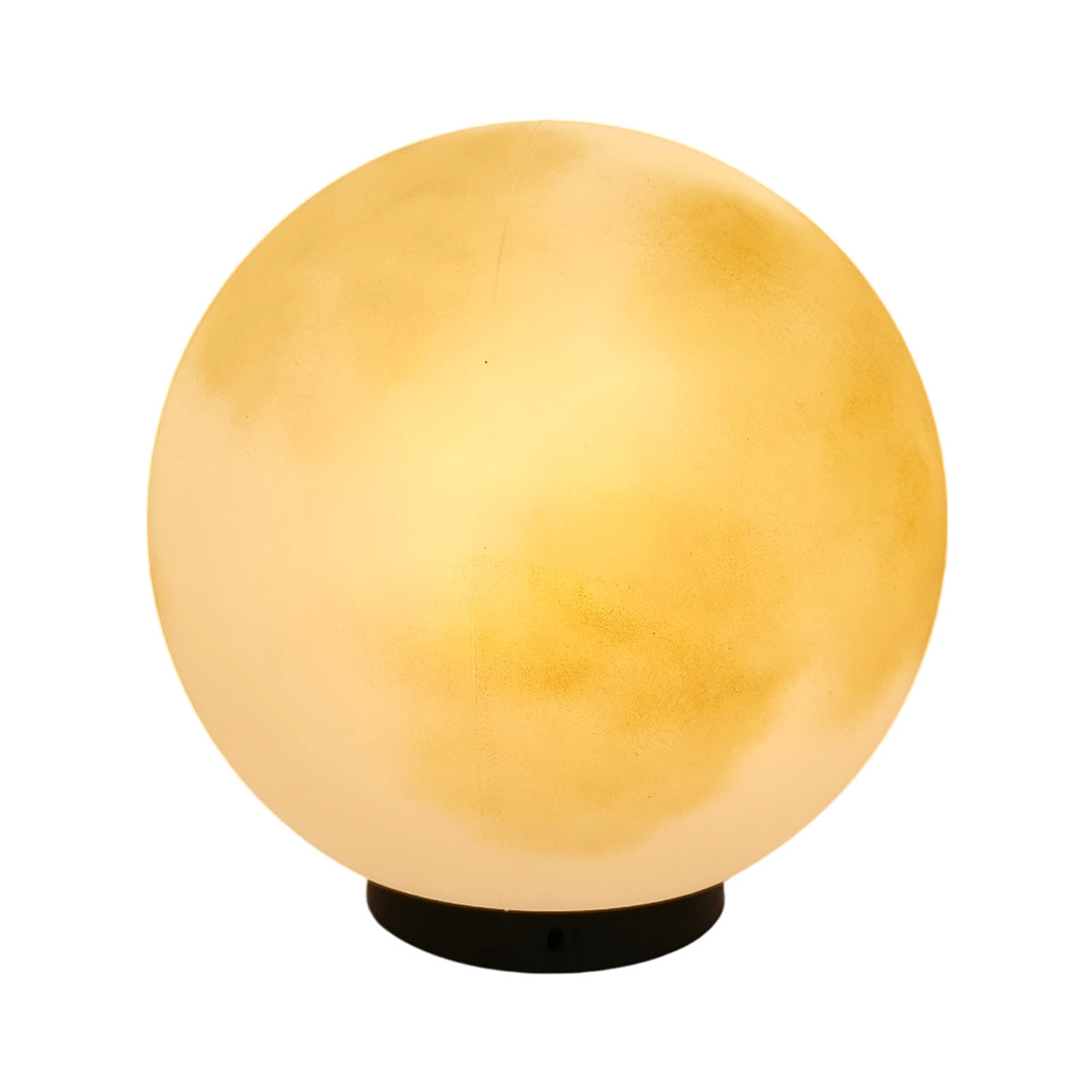 Moon Pillar Lights Waterproof LED Resin Lamp - Modern Decorative Lighting for Home & Garden