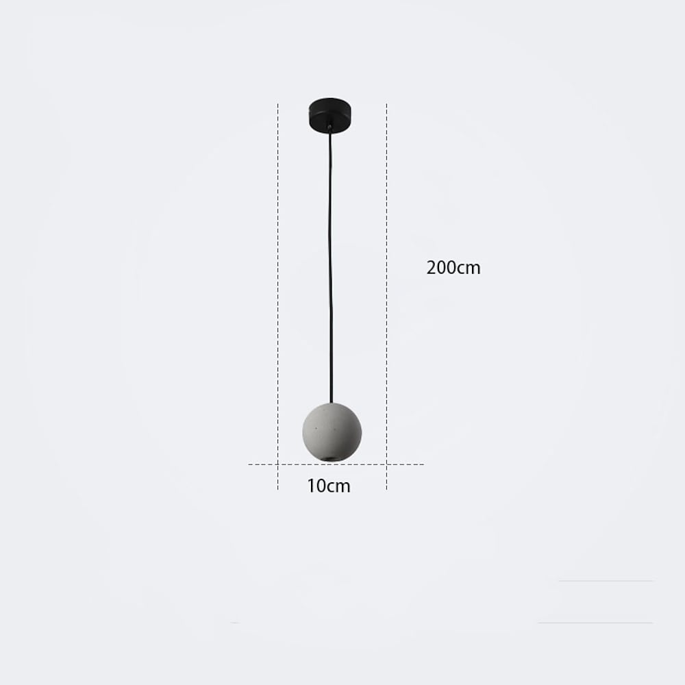 Vintage Ceramic Pendant Light - Unique LED Ceiling Lighting