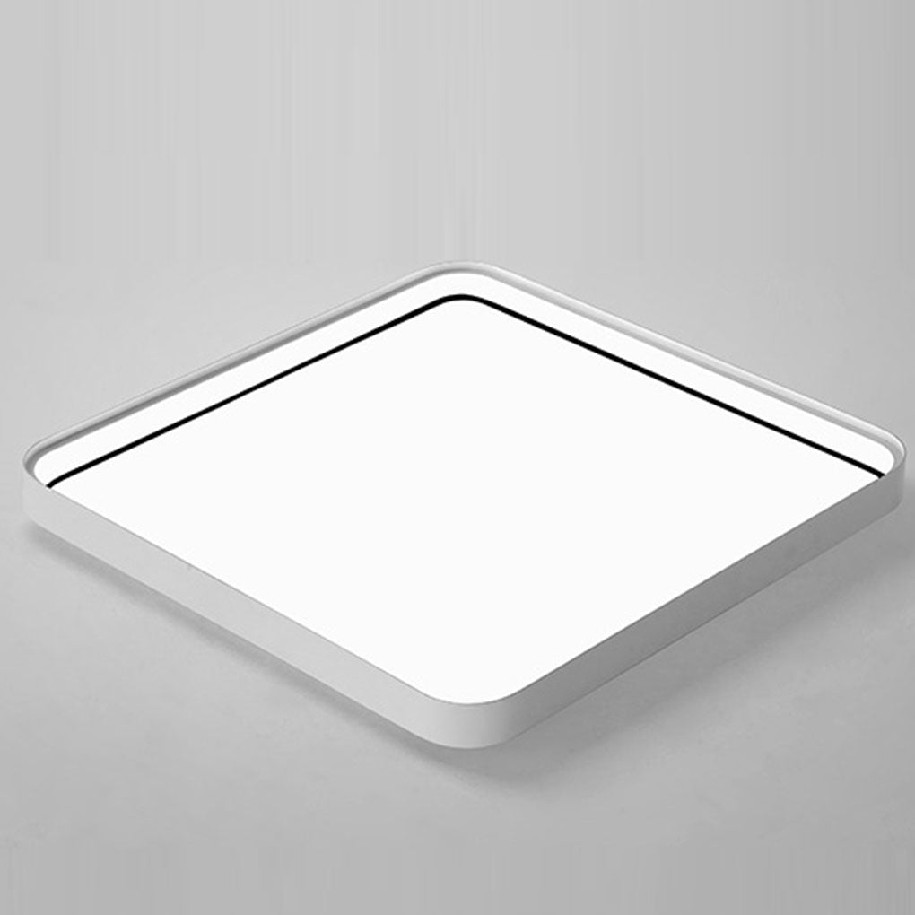 Modern Square LED Ceiling Light Flush Mount Metal Fixture