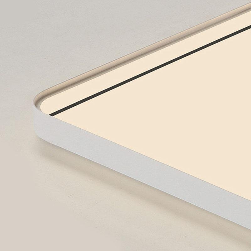 Modern Square LED Ceiling Light Flush Mount Metal Fixture