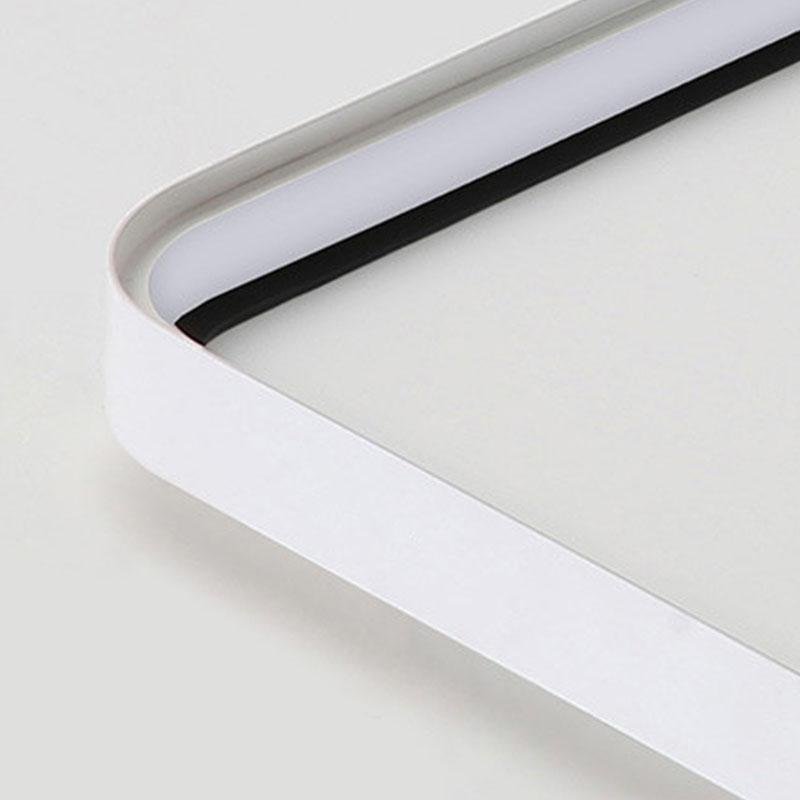 Modern Square LED Ceiling Light Flush Mount Metal Fixture