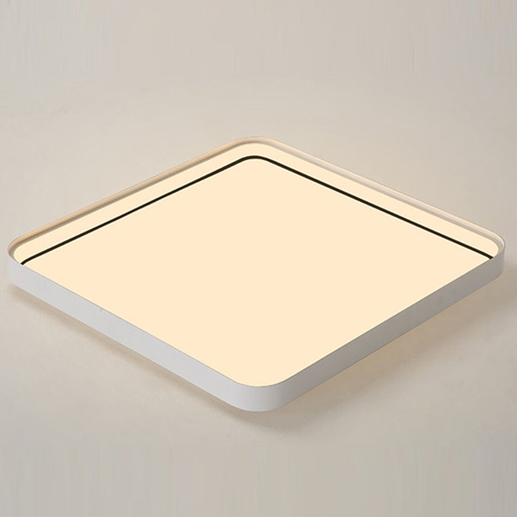 Modern Square LED Ceiling Light Flush Mount Metal Fixture