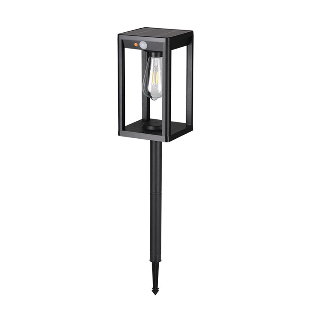 Smart LED Solar Lawn Lights Minimalist Design Outdoor Lighting