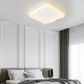 Square Dimmable Milky White Modern Ceiling Light - 3 Step Brightness Adjustment, Star Decor