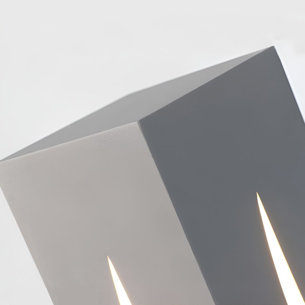 Elegant Rectangular LED Landscape Pathway Lights Outdoor Illumination