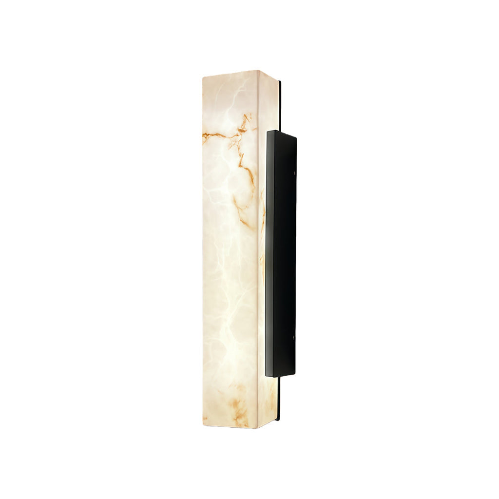 Square Outdoor LED Cloud Stone Wall Light - Waterproof Decor