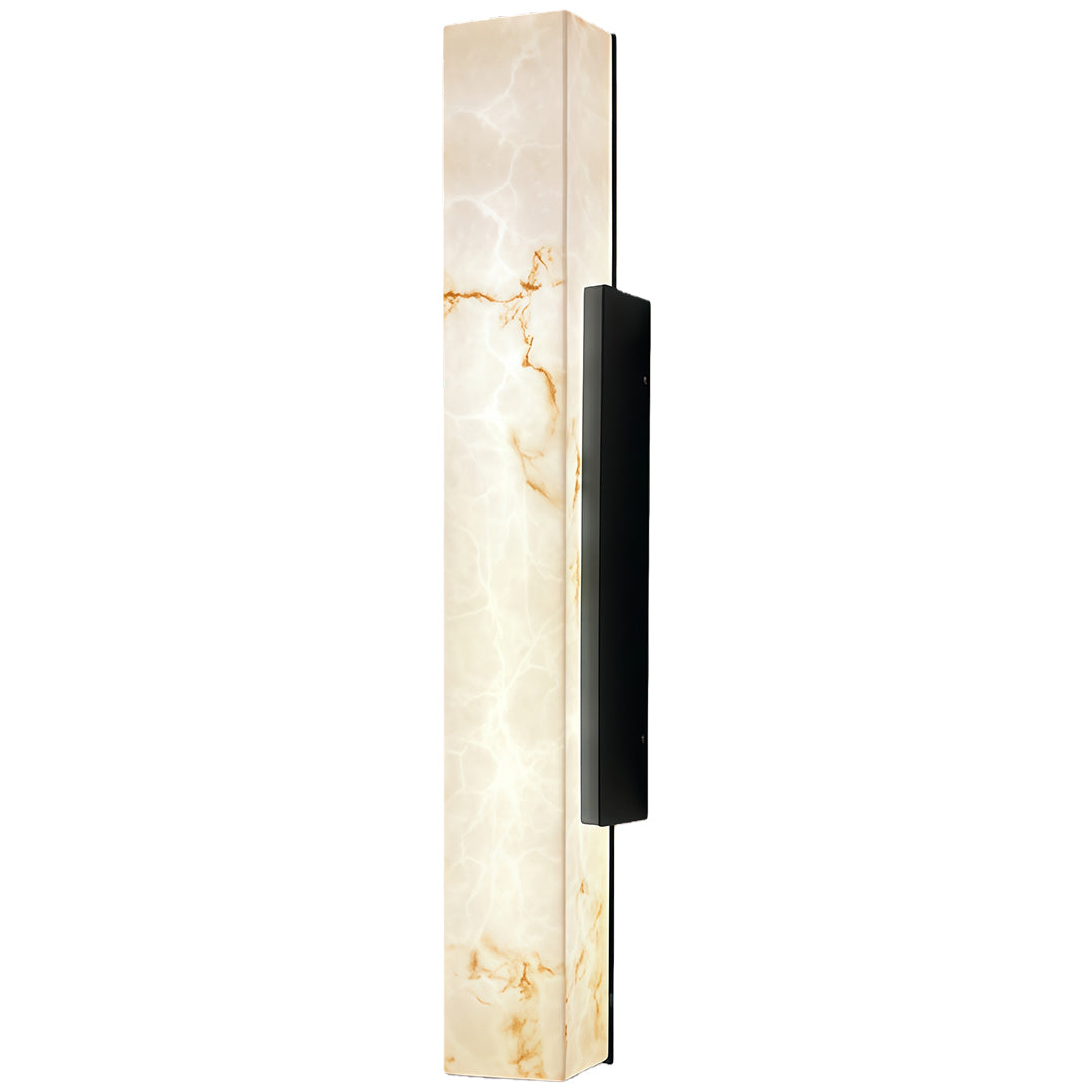 Square Outdoor LED Cloud Stone Wall Light - Waterproof Decor